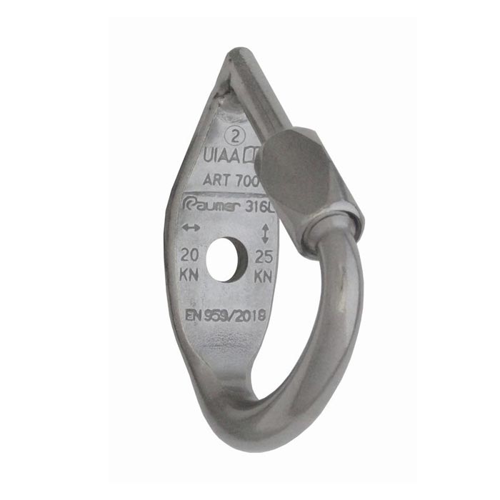 The picture shows the Raumer lower off Minitop 8mm - AISI 316L.