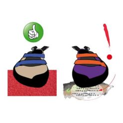 Das Bild zeigt eine Grafik welche die Funktionsweise des Schuhputz Mini Crashpad erklärt.