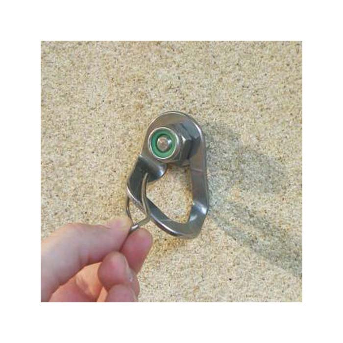 Bohrhakenlasche Soleymieux Wide Kong – Bild 4