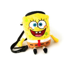 Das Bild zeigt das Chalkbag Spongebob. MAn erkennt die Comic Figur und das Hüftband sowie viele Details der Figur.