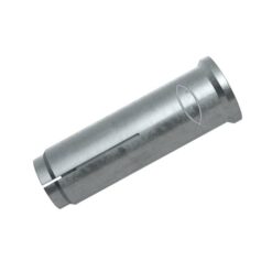 Das Bild zeigt den silbernen Fischer Betondübel EA II M 10 x 40 schräg in einem weißem Quadrat.