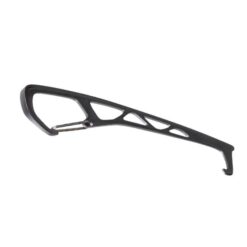 Das Bild zeigt das Black Diamond Wiregate Nut Tool auf einem weißem Quadrat mit dem Schnapper im linken Bildbereich.