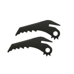 Zwei St&uuml;ck schwarze Austrialpin Frontzacken Skysteep nebeneinander.