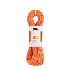 Verpackter Strang Petzl Volta 9,2mm aufrecht im Bild.