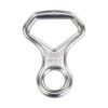 Silberner Climbing Technology Otto Curved von vorne.