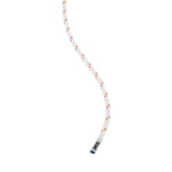 Letzter Meter einer Petzl Dyneema Reepschnur mit Seilmarkierung.