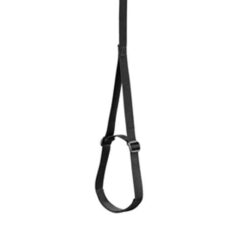 Trittschlaufe der schwarzen Petzl Footape Trittschlinge.