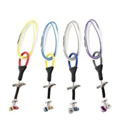 Set mit vier bunten Dmm Dragonfly Offset Cams auf weißem Quadrat.