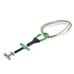 Grüner DMM Dragonfly Micro Friend quer auf weißem Quadrat.