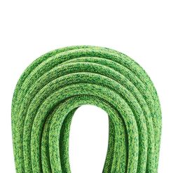 Ein Strang grünes Edelrid Kletterseil für die Halle.