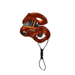 Oranger Wild Country Ropeman 1 auf weißem Quadrat.