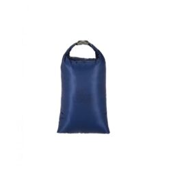 Blauer LACD DRybag mit 5 Litern Volumen und verschlossenem Rollverschluss.