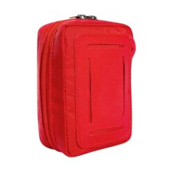 Rückseite eines Erste Hilfe Sets mit Schlaufen für einen Gürtel.