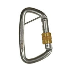 Silberner Edelstahlkarabiner des CT Belay Station 10mm Kettenstand.
