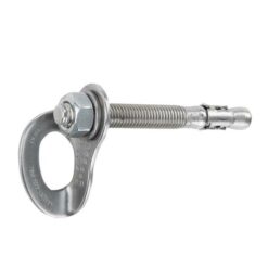 Silberner CT Plate Kit 12 mit Bohrhaken und Lasche.