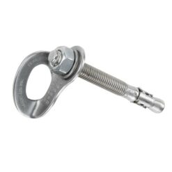 Silberner CT Plate Kit 12 mit Bohrhaken und Lasche.