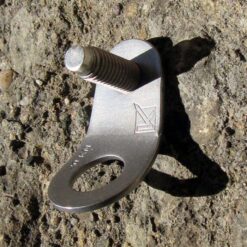 TBO Kop de gas Emergency Hanger auf einem Bohrhaken ohne Mutter.