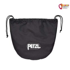 Schwarzer Petzl Helmbeutel für Strato und Vertex Modelle, Kordel und TAnka.